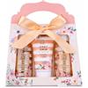 Accentra Set da bagno HONEY JASMINE White Musk cofanetto albicocca oro