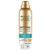 Garnier Ambre Solaire Natural Bronzer Quick Drying Dark Self Tan Body Mist 150ml