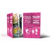 Fria K-Beauty Diario di Viaggio, Fai il Giro del Mondo in 6 Maschere Viso con Tessuto Biodegradabile, Ispirate alla Skincare Coreana, Adatte a Ogni Tipo di Pelle + Maschera di Supporto in Omaggio