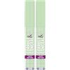 Essence Cosmetics Correct & Conceal Anti Redness Correttore Anti-Rossori, Correttivo del Colore, Naturale, 3.5 ml (Confezione da 2)