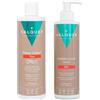 Valquer Laboratorios Valquer Pack Power Color Capelli Tinti Rosso: Shampoo 400 ml + Maschera 275 ml - Colorazione temporanea