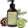 Jean & Len Sapone Mani Bergamot & Cedarwood, uso quotidiano, fragranza fresca e agrumata, vegano, 250 ml