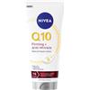 NIVEA Q10 Crema Rassodante Antirughe per Collo e Scollatura (200 ml), Crema Idratante Corpo 72h con Creatina e Provitamina B5, per una pelle più soda, rughe ridotte in 14 giorni