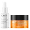 Korff, routine idratante e illuminante con Siero Biorevitalizing HA e Hydra Energy C Crema Viso