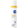 NIVEA Q10 Anti-Rughe Expert - Fluido anti-UV quotidiano FPS 50 - Trattamento viso per il viso per le rughe - Alta protezione UVA/UVB - 12H anti-lucentezza - Q10 Pure & Glycostop - Tutti i tipi di