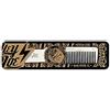 HEY JOE! - Pettine Professionale in Alluminio AC10-205 x 38 x 2 mm | Pettine Antistatico per Tagli con Tecnica Machine-on-Comb, in Lega di Alluminio Infrangibile, Resistenza Minima all'Attrito