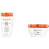 KERASTASE Kérastase, Nutritive, Shampoo Idratante, Per Capelli Secchi, Effetto Rivitalizzante, 250 ml + Maschera Nutriente, Per Capelli Molto Secchi da Medi a Spessi, Con Nutrienti Essenziali, 200 ml