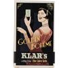 Klar Seifen 20 Sapone retrò Golden Bohème 100 g, certificato Cosmos, senza olio di palma, adatto per pelli normali, sapone, 11158
