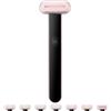 VEVOR Bacchetta Portatile per Terapia a Luce Rossa a LED a 7 Colori con Terapia del Calore, Massaggio con Vibrazione Microcorrente per Viso, Collo, Dispositivo per Terapia a Luce Rossa per il Viso
