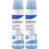 MoliCare Skin Detergente liquido, Pantenolo e Olio di Mandorle, Neutralizza gli Odori, pH Neutro sulla Pelle, Incontinenza, 400ml (Confezione da 2)
