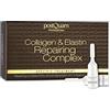Postquam - Fiale Viso Antietà e Antirughe Bio-Shock Repair con Collagene ed Elastina - Trattamento di Effetto Lifting Immediato per il Viso, Migliora l'Elasticità della Pelle - 12 fiale x 3 ml