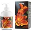 L'AMANDE - Sapone Liquido Mani e Corpo Fresco e Delicato, Bagnoschiuma Gel Detergente Nutriente e Idratante, Sapone Mani e Docciaschiuma Naturale, Note di Vaniglia, Bergamotto, Gelsomino - Lili 300 ml