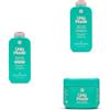 UNIQ MADE - Shampoo per Capelli Mossi 350 ml + Balsamo per Capelli 350 ml + Maschera 250 ml
