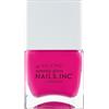 Nails Inc POPPING TO PRIMROSE HILL Smalto ad asciugatura rapida, rosa scuro, asciugatura rapida in 45 secondi, rafforza le unghie con esanale, calcio, magnesio, cruelty free, manicure perfetta