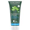 LOGONA Naturkosmetik Balsamo idratante all'aloe vera biologica, balsamo naturale per capelli secchi, idratazione intensa per capelli morbidi, migliore pettinabilità, vegano e senza silicone, 200 ml