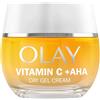 Olay Gel-Crema Giorno Viso Vitamina C, Cura con AHA, Niacinamide pura al 99% e Vitamina E, Cura Brillante: Antimacchia, Unifie, Idrata, Non grassa, Non appiccicosa, 50 ml