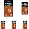 Delia Cosmetics Cameleo - Shampoo Colorante - Copper Red - Aggiornamento del colore facile e veloce ''Tone In Tone''. - Senza ammoniaca e ossidanti - Shampoo in bustina - 40ml (Confezione da 5)