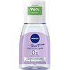 NIVEA MicellAIR SKIN BREATHE Eau Micelar Pieles Sensibles Mini Formato, desmaquillante 3 en 1 sin perfume ni colorantes, limpiador facial, ojos y labios 100 ml-Lot de 2