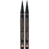Catrice Cosmetics Superproof Eyeliner waterproof con pennello, lunga durata, risultato immediato, Ultra pigmentato, opaca (0.45 ml) (Confezione da 2)