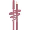Misslyn Matita Labbra a Lunga Durata, Texture Morbida e Ultra Cremosa, Lip Liner Punta Sottile ad Alta Pigmentazione, Facile da Applicare e Sfumare con Vitamina E e Cere Nutrienti - Colore Intenso 124