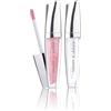 Deborah Milano -Set Makeup Super Gloss Lucidalabbra, N.02 Pearly Rose e N.01 Transparent, Lip Gloss Volumizzante e Brillante con Acido Ialuronico, Dona Labbra Soffici, Levigate e Idratate, 4.5 gr