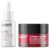 Korff, routine protocollo tono e compattezza, con Collagen Age Filler Crema Viso Ricca e Siero