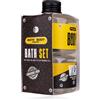 Accentra Set da bagno Bath + Body Toolkit in confezione regalo, con 2 gel doccia da 140 ml, profumo: sandalwood & musk - gel da bagno e doccia per uomini