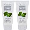 Omia, Crema Mani Erboristica Con Olio di Jojoba, Crema Mani Riparatrice Intensiva - Ideale per Pelle Molto Secca e Ruvide, Dona Elasticità e Morbidezza - Dermatologicamente Testato - 75 ml