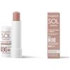 Bottega Verde - SOL Argan, Stick Labbra Solare, 5ml, SPF 30, Arricchito con Olio di Argan e Vitamina E, Senza Siliconi, Resistente all'Acqua, Idrata, Protegge e Tonalizza Delicatamente, Colore Nude