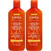 Cantu - Shampoo idratante al burro di karité - shampoo senza solfati per ricci e capelli testurizzati - 1 confezione (1 x 400 ml), la confezione può variare (Confezione da 2)