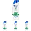 Head & Shoulders Menthol Fresh Shampoo e Balsamo Antiforfora 2 in 1 250ml. Fino al 100% Protezione dalla Forfora. Clinicamente Testato. Per Tutti i Tipi di Capelli. Per Uso Quotidiano. Profumo Mentolo