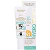 Jean & Len Fluido solare Sensitiv SPF 50, leggero e ad assorbimento rapido, per pelli sensibili, senza octocrylene e profumi, vegano, cura solare viso, 50 ml