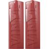 Maybelline New York Rossetto Liquido Super Stay Vinyl Ink Nude Shock, Effetto Vinilico e Labbra Brillanti Fino a 16H, Formula Vegana, 115 Peppy, 4,2 ml (Confezione da 2)