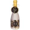Accentra Bagno & docciaschiuma WINTER MAGIC 780 ml in grande bottiglia spumante, regalo donna Natale, profumo muschio vanigliato, bianco/oro/nero