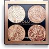 Makeup Revolution, Cheek Kit in Polvere, Luminoso, Don't Hold Back, 4 shades, 8.8g