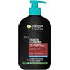 Garnier Hautklar Gel detergente BHA Carbon Cleanser con carbone, anti mitesser e anti brufoli, gel detergente per il viso, 250 ml