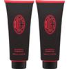 DIAMOND INTERNATIONAL MILAN | Shampoo & Gel Doccia per Uomo, con Fragranza Legnosa e Speziata, Packaging Elegante Rossonero, Made in Italy, 400 ml (Confezione da 2)