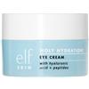 e.l.f. Holy Hydration! Eye Cream | Infusa con acido ialuronico e peptidi | Attenua le occhiaie | 15 g (0,53 oz)