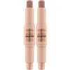 Catrice Cosmetics Catrice Magic Shaper Contour & Glow Stick, matita contorno n. 010, multicolore, definendo, risultato immediato, naturale, vegano, senza profumo, senza alcool, senza parabeni, confezione da 2 (9 g)