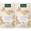 Kneipp Peeling crema-olio - scrub corpo con prezioso olio di argan e cristalli di zucchero fini, uso monouso, 40 ml (Confezione da 2)
