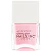 Nails Inc - LADBROKE GROVE GROOVING Quick Drying Smalto - Caramella rosa brillante - Asciugatura rapida in 45 secondi - Rafforzamento unghie con esanale, calcio, magnesio - Cruelty Free - Manicure