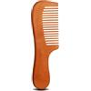 MIBELLA BEAUTY & CO Pettine in legno sostenibile per uomini e donne - pettine fine per tutti i capelli antistatico - Pettine tagliacapelli per uso professionale anche da parrucchiere 17,5 cm