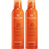 Collistar Spray Abbronzante Idratante Protezione SPF 20, Spray Corpo e Capelli a rapido assorbimento, Azione idratante, Resistente all'acqua e al sudore, Ottimo per chi pratica sport, 200 ml