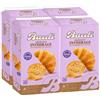 Generico 4X BauIi Croissant INTEGRALE, Cornetto Vuoto con Zucchero di Canna 222g