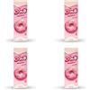 Cuorenero 3 Donuts al gusto FRAGOLA, Senza glutine, Non fritti, Merenda alla FRAGOLA in pack da 4 X 111 gr