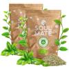 Soul Mate Orgánica Sin Humo Despalada 1000 g | Yerba Mate Biologica Senza Fumo | Infuso Puro e Selezionato | Prodotto Naturale di Alta Qualità