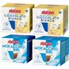 Generico Set 80 Capsule Ristora Compatibili con le Macchine ad uso domestico Nescafè®* Dolce Gusto®* 40 Cioccolato bianco 40 Mokaccino