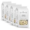 ITALIA SPEZIE - Ceci Tostati, Snack Croccanti, Snack Proteico e salutare 4 x 350 g (1,4 Kg)