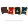 CandyFrizz Selection Personalizzati - Cioccolatini personalizzabili Natalizi latte o fondente SENZA GLUTINE - 30 pezzi (Natalizi)