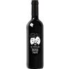 Bottle-Up Bottiglia di Vino IGT Toscana Rosso personalizzato per lui - Idea regalo esclusiva e originale per uomo, festa del Papà, festa del Nonno, compleanno e Natale. (0,75L, Ti voglio bene papà)
